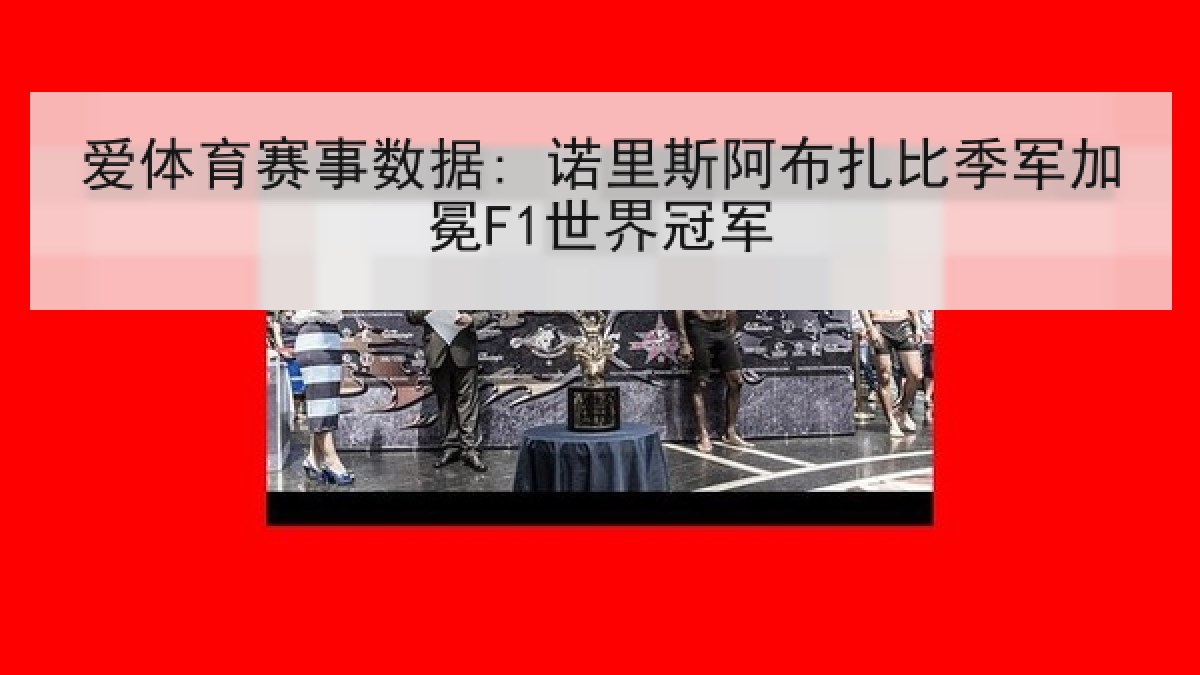 爱体育赛事数据: 诺里斯阿布扎比季军加冕F1世界冠军